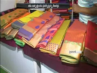 Weaves Exhibition in jalavihar - Sakshi