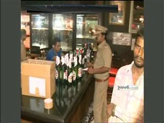 excise officers seized bar in hyderbad - Sakshi