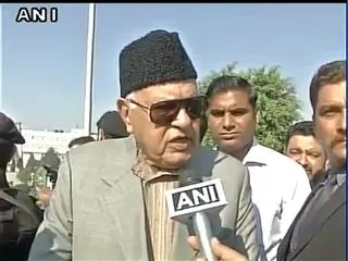 Farooq Abdullah supports his comments on PoK - Sakshi