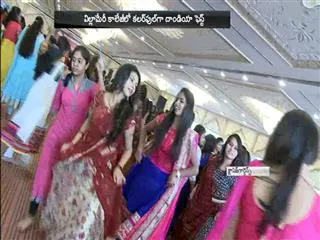 Dandiya fest Villa Marie Degree College - Sakshi