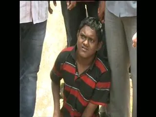 parents leave his son beacause of polio - Sakshi