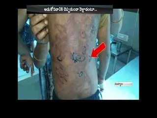 Cruel Father brutally beats his 4-year-old son with current wire in Kurnool district - Sakshi