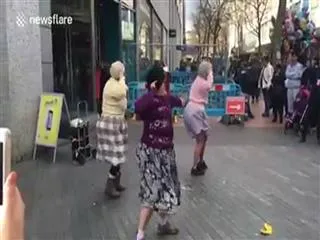 Video: These bhangra-dancing ‘grannies’ in Birmingham have got so much swag that you’ll be blown away - Sakshi