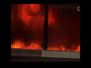 Fire causes interstate overpass to collapse in Atlanta - Sakshi
