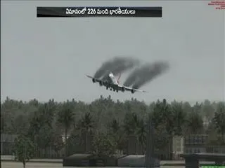 Emirates flight from Thiruvananthapuram crash lands at Dubai airport - Sakshi