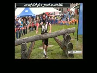 The North American Wife Carrying Championship - Sakshi