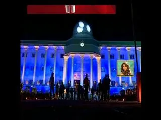 Mumbai's Chhatrapati Shivaji Terminus to light up in tricolour lights today - Sakshi