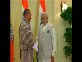 PM Modi meets Chinese president Jinping in Goa - Sakshi