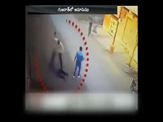 father and son attack on young man at jamnagar - Sakshi