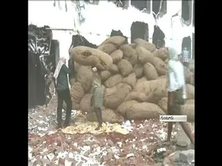 fire accident in guntur cold storage - Sakshi