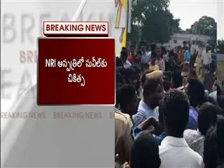 A young man attacked by the students of KL University - Sakshi