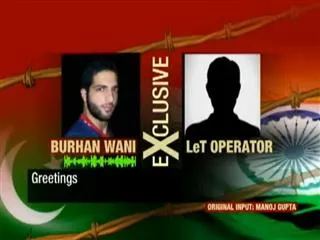 Burhan Wani- Hafiz Saeed :sensational phone conversation - Sakshi