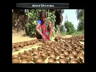 people hard work behind diwali lamps - Sakshi
