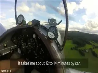 Man Tired of Driving to Work Builds Himself an Airplane - Sakshi