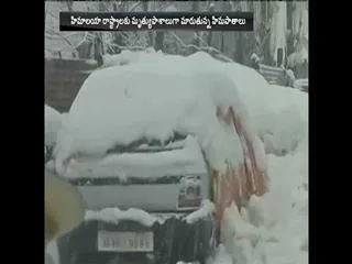 Heavy snowfall in Kashmir, Himachal for next 48 hours - Sakshi