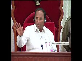 Andhra pradesh assembly adjourned amidst YSRCP legislators protest - Sakshi