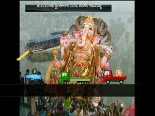 Khairatabad Ganesh Nimajjan Completes Smoothly - Sakshi
