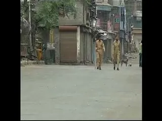 Kashmir Violence - Curfew continuous - Sakshi