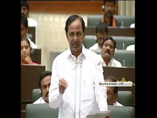 CM kcr gives clarification on new camp office-cum-residence in assembly - Sakshi