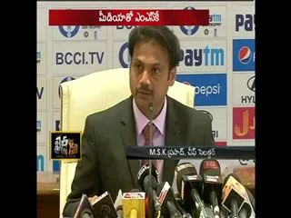 yuvi performed well in domestic level, says msk prasad - Sakshi
