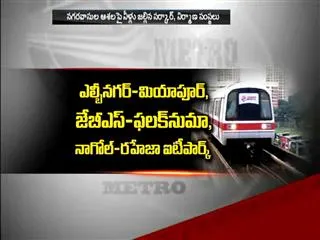 Telangana govt to calm on to start Metro train Projects - Sakshi