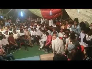 Video of SP MLA behaving indecently with dancers goes viral - Sakshi