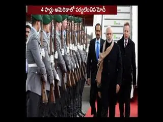 Narendra Modi made 56 foreign visits as PM - Sakshi