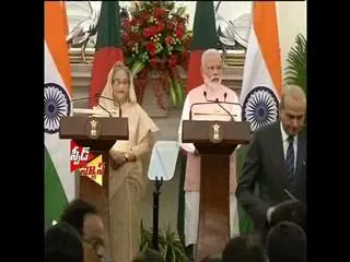 Why Modi and Hasina laughed - Sakshi