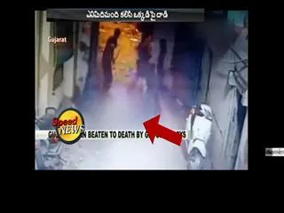 CCTV Caught rowdy sheeters murder vegetable merchant in gujarat - Sakshi
