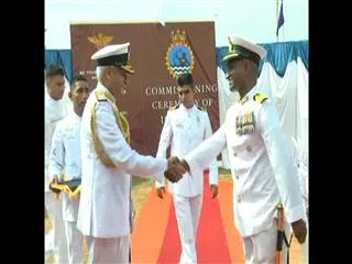 Indian Navy's Marine Commandos' base INS Karna commissioned from Vizag - Sakshi