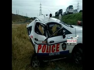 Scorpio Hits Police Car At Nellore District Homeguard Died - Sakshi