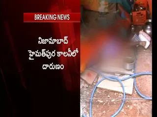 couple murdered in nizamabad over Family strifes - Sakshi