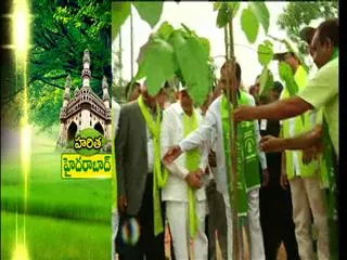 CM KCR Launches Haritha Haram at Nims Hospital - Sakshi