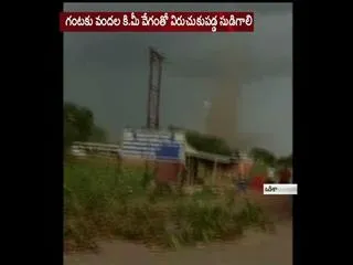 tornado is a devastation in Odisha - Sakshi