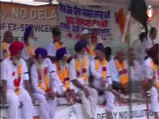 Protest today on the issue of OROP Implementation - Sakshi