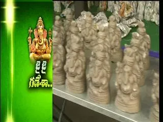 Eco-friendly Clay Ganesha Idols in telugu states - Sakshi