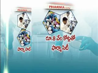 pharma city with eight thousend crore - Sakshi