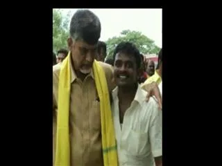 Nellore Psycho chandrababu  Naidu fan - Sakshi