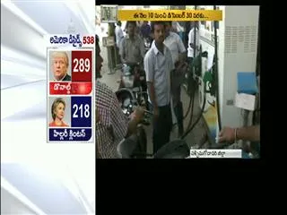 Petrol bunks fix maximum limit of Rs 500 on fuelling - Sakshi