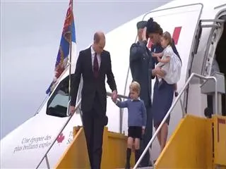 Prince George refuses to handshake to Justin Trudeau - Sakshi