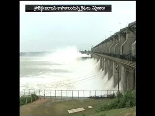 Sriram Sagar Project Water Level Reached 1063 Feets - Sakshi