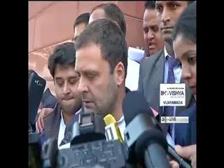 We were expecting fireworks, instead got a damp squib: Rahul Gandhi - Sakshi