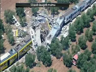 Italy train crash: At least 12 dead, dozens injured - Sakshi