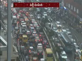 Heavy rain lashes again in hyderabad - Sakshi