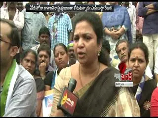 YSRCP MP Butta Renuka Fire on Chandrababu naidu Over AP Special Status - Sakshi