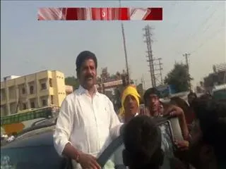 bitter gourd to revanth reddy at siddipet - Sakshi