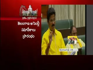 TTDP Leader Revanth Reddy speaks on assembly - Sakshi