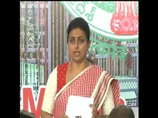 ysrcp mla roja Blasts on ministers narayana, ganta srinivarao over tenth question paper leakage issue - Sakshi