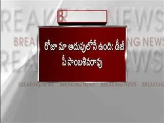 AP DGP Sambasiva Rao Says YSRCP MLA R K Roja in Our Custody - Sakshi