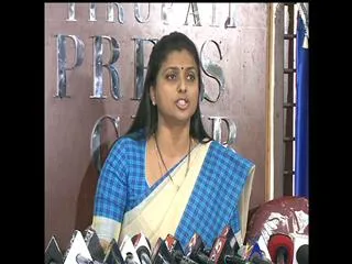 ysrcp mla roja takes on andhra pradesh government over diwakar bus accident issue - Sakshi